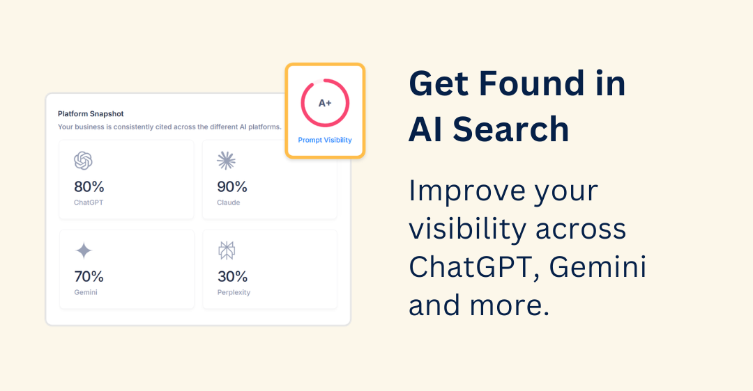 Get found in AI search